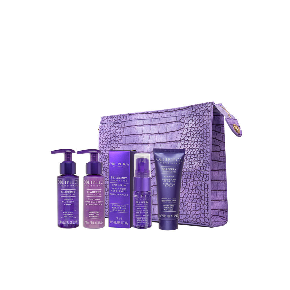 Obliphica Seaberry Couture: Travel Edition Set - Thick to Coarse Textures