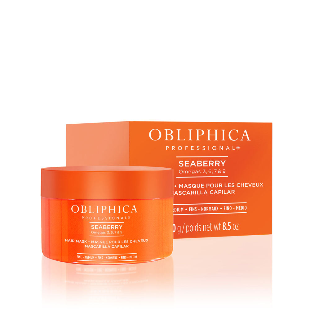 Obliphica Seaberry Hair Mask Fine to Medium | Lightweight