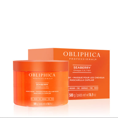 Inspired by skincare, our Seaberry Mask has the highest concentration of active ingredients reduce dryness of scalp, delicately nourish hair follicles, improve hair strength and reduce breakage. Visibly transforms overall hair health and vitality.