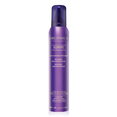 Weightless volumizing foam mousse that instantly creates an all-over fullness and structure.