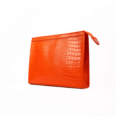 Obliphica® Signature Croc Travel Bag Orange