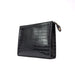 Obliphica Signature Croc Travel Black Bag
