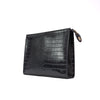 Obliphica Signature Croc Travel Black Bag